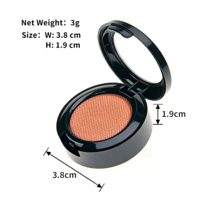 3g Natural Plant Single Color Face & Body Paint 3.8cm Round for Children EU/US Parties & Festivals