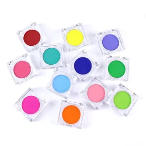 3g Water Based Vegan Non Toxic High Pigment Professional Eye Shadow Face Body Paint for Party Makeup (Matte Finish CE