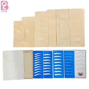 3mm Silicone Practice Skins Tattoo Exercise Leather for Permanent Makeup Accessories