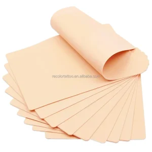 3mm Thick Soft Silicone Synthetic Leather Eyebrow Microblading Tattoo Blank Permanent Makeup Training Tool