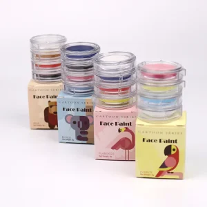 4 Colors Cartoon Face Painting Children Supplies Face Oil Paint for Makeup