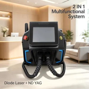 4 Wavelengths 808 755 1064 940nm Diode Laser Hair Removal and Nd Yag Laser Tattoo Removal Beauty Equipment for Salon Use