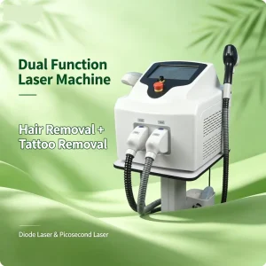 4000W 4 Wavelength 808 Picosecond 2 in 1 Portable Laser Instrument High Power Full Body Hair Removal Tattoo Removal Equipment