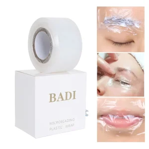 400m Private Label for Permanent Makeup Tools Eyebrow Plastic Wrap Microblading Plastic Wrapping Film