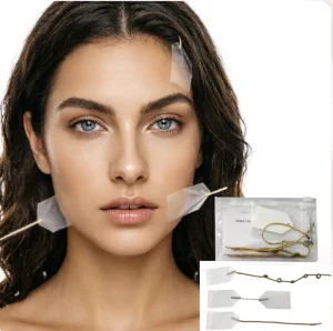 40PCS Invisible Face Lift Tape Face Lifting Patch V line Facelift Patch Tapes and Bands Kit