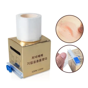 42MM*200M Microblading Plastic Tattoo Wrap Disposable Preservative Film Eyebrow Tattoo Accessories for Permanent Makeup