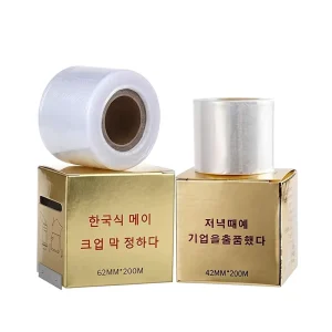 42mm * 200 m Semi Permanent Plastic Tattoo Disposable Cling Film Cover Film for Eyebrow Tattoo Accessories Permanent