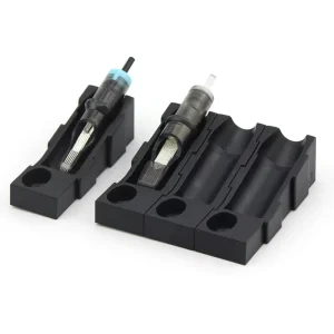 48pcs box Assemble Tattoo Cartridge Needle Holder Ink Cup Tray