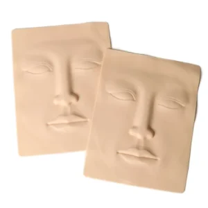4D Silicone Face Practice Skin Pad for Eyebrow and Lip Microblading