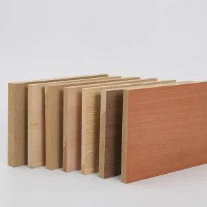 4mm Grey Melamine MDF Sheets Matte Face for Office Partition Panels