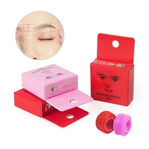 5-Colored 10m Microblading Eyebrow Mapping String White Thread Positioning Tool Pre-Inked Permanent Makeup Accessories