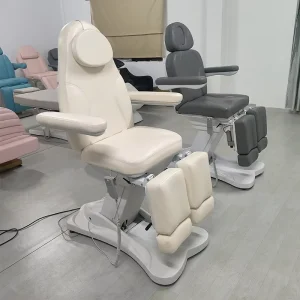 5 Motors Electric Split Leg Beauty Bed Adjustable Salon Beauty Chair Facial Spa Equipment