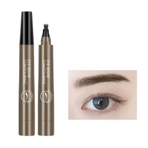 5-color Permanent Eyebrow Makeup Private Label Customized Waterproof Eyebrow Pencil