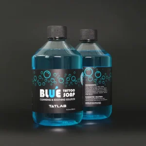 500ml Concentrated Green Blue Soap for Tattoo Salon Mild Tattoo Cleaning Soothing Aftercare Solution Permanent Makeup Product