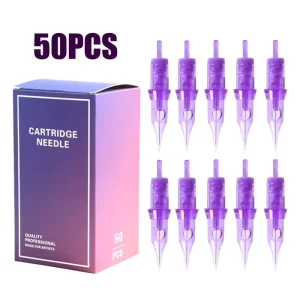 50PCS RL RS RM M1 Tattoo Needle Cartridges #10 0.3MM Standard Size Disposable Tattoo Machine Needles