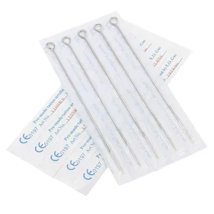 50pcs Box Premium Quality Disposable Sterilized Pre made Tattoo Needles Round Liner RL Standard Tattoo Needles