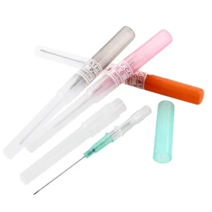 50pcs box Steel I.V. Catheter Cannula Sterile Piercing Needles Kit 14G 16G 18G 20G Tattoo Body Jewelry Kit Gauges