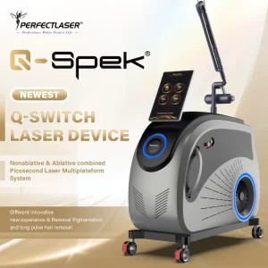 532nm 1064nm Dual Wavelength Laser Tattoo Removal Hair Removal Machine Professional Q Switch Picosecond Laser Device