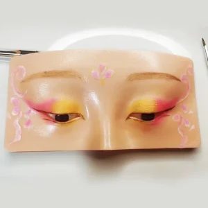 5D Eyebrow Tattoo Practice Skin Silicone Practice Pad for Makeup