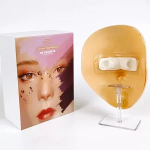5D Full Face Silicone Makeup Practice Skin Pad Training Board Individual Box Permanent Makeup