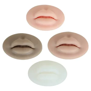 5D Silicone Permanent Makeup Tool PMU Accessories Supply Tattoo Artificial Fake Lip Skin for Premium Microblading Practice Skin