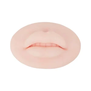 5D Silicone Permanent Makeup Training Tool Tattoo Artificial Lip Skin Microblading Practice Lip Mold for Beginners