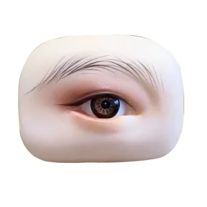 5D Silicone Realistic Eyeliner Brow Mold Microblading Eyelids Practice Skin Permanent Makeup Tattoo Training Tool