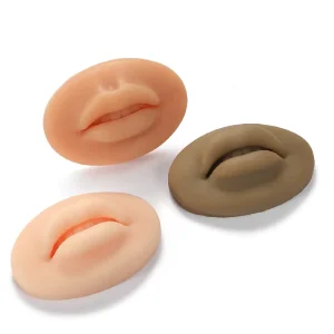 5D Soft Blushing Mold PMU Microblading Silicone Skin Practice Lip