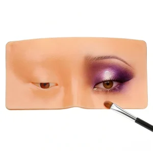 5D Textured Silicone Makeup Training Face Reusable Soft Mannequin for Practice Permanent Makeup Accessories