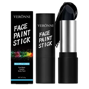 6 Color Non-Toxic Long-Lasting Face & Body Art Paint Sticks Eye Black Lipstick Makeup Face Body Paint