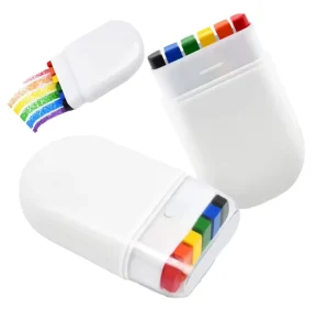 6 Color Pocket Sized Rainbow Sports Fan Face Paint