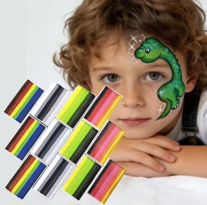 6 Colors Face Paint Non Toxic CE Certified Washable Body & Face for Festival Party Makeup