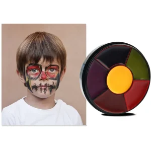 6 Colors Face Paint Palette Body Art Face Painting Safe Face Paint for Kids Body Painting Supplies