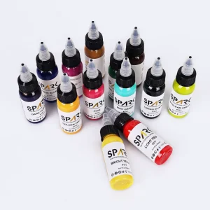 66-Color Professional Permanent Makeup Tattoo Ink Organic Rich Vibrant Hues Skin Friendly Premium for Body Art