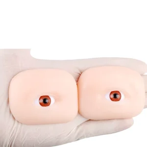 6D Silicone Realistic Eyeliner Brow Mold Microblading Eyelids Practice Skin Permanent Makeup Tattoo Training Tool