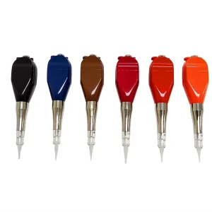 6V Permanent Makeup Microblading Tattoo Machine Pen Plastic Aluminum Construction 22000-30000rpm Speed Easy