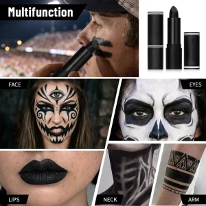 7 Colors Waterproof Face Paint Stick High Pigment Sweat Resistant Body Makeup Halloween Party Carnival Cosplay Private Label