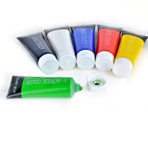 75 ml Artist Acrylic Paint Set for Canvas, Glass, and Paper