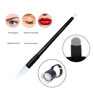 7F 9F 11F 12F 14F 16F 18F 12U 14U 18U PMU Accessories Eyebrow Eyeliner Lip Sterilized Disposable Microblading Munal Pen