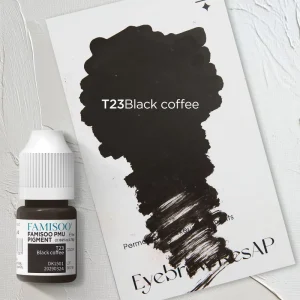 8 Colors Organic Semi-Permanent Liquid Microblading Scalp Micropigmentation Pigment PMU Black Coffee