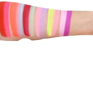 8-Colour Non-Toxic Water-Based Neon UV Face Paint Set Create Your Own Rainbow for Parties Art Paints