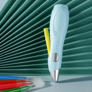 8084 Rechargeable Electric Airbrush Spray Pens Set Mint Green for Kids Art Activities