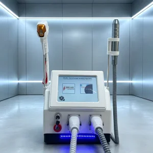 808nm Diode Laser and Q Switched Nd YAG Machine for Hair Removal Tattoo Removal and Pigmentation Care