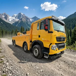 8×4 30 Ton Heavy Duty Full Rotating Recovery Truck Vehicle Lifter for Broken Down Buses Road Recovery