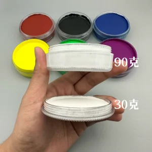 90g Natural Plant Based Black White Color Professional Art Face Paint Makeup Children Body Painting Supplies