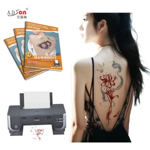 A4 Printable DIY Inkjet Tattoo Stencil Paper Sweat Resistant Tattoos Decal Temporary Blank Tattoo Paper