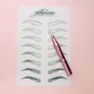 A4 Size Nano Hair Stroke Tattoo Pmu Practice Skin Permanent Makeup Eyebrow Lip Latex Skin Pad Mat