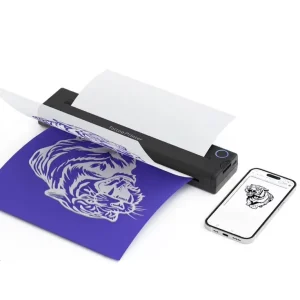 A4 Tattoo Stencil Maker Portable Connected Thermal Printer Professional Artists Body Art Equipment Supply
