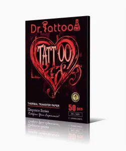 A4 Thermal Transfer Stencil Paper 20pcs 100pcs Tattoo Work Permanent Makeup Accessories