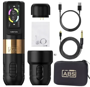 ABS Brushless Motor 3.5mm 4.0mm Stroke Direct Drive Professional Rotary Tattoo Gun Wireless Tattoo Pen Machine for Artist